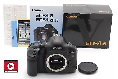 ▶️[NEAR MINT In BOX] Canon EOS-1V EOS 1V Body 35mm SLR Film Camera From JAPAN • $699.99