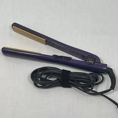 Chi Air Flat Iron Tourmaline Ceramic Plates 1.5” Hair Straightener Purple • $24.99