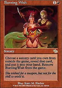 MTG - Burning Wish Judgment • $5.74