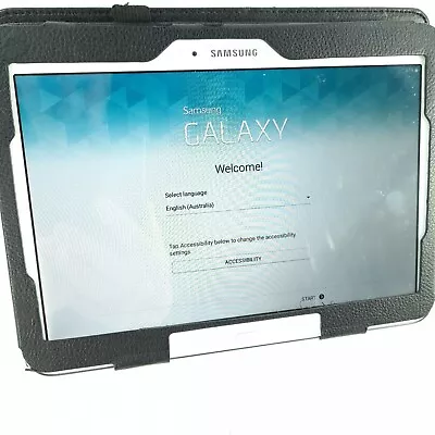 Samsung Galaxy Tab 4 SM-T530 16GB Wi-Fi 10.1in - White Tablet • $195