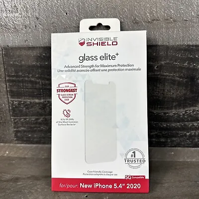 Zagg Invisible Shield Glass Elite Screen Protector For Apple IPhone 12 Mini • $4.79