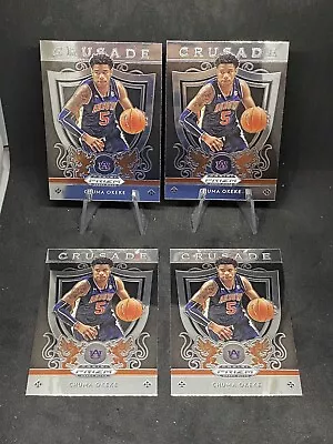 Chuma Okeke 4 RC Lot 2019-20 Prizm Draft NBA Crusade Card #37 Auburn Magic • $2.99