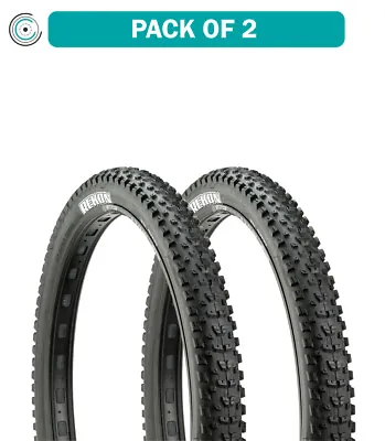 Pack Of 2 Maxxis Rekon Tire 24 X 2.2 Clincher Folding Black Dual Mountain Bike • $82