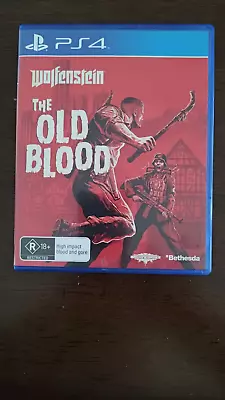 PS4 Wolfenstein The Old Blood Bethesda FREE SHIPPING • $19.40