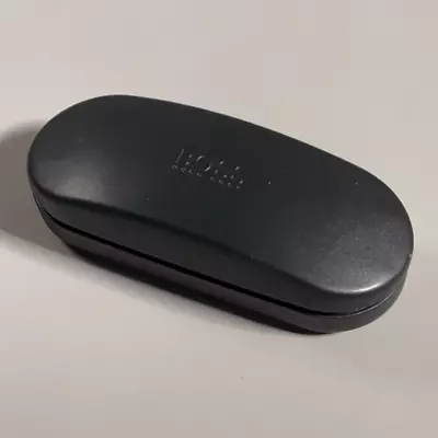 $8 • Buy Hugo Boss Sunglasses Eyeglasses Clamshell Case Black W/ Lens Cloth 2.75  X 7