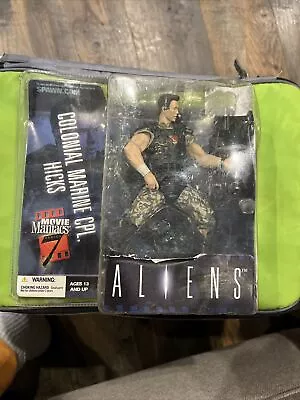 McFarlane Toys Colonial Marine CPL HICKS Movie Maniacs 7 Action Figure Alien NEW • $25