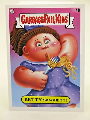 BETTY Spaghetti 4b Garbage Pail Kids Trading Card 2021 FOOD FIGHT  • $2.22