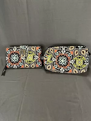 Vera Bradley Wallet And Makeup Bag Sierra • $25