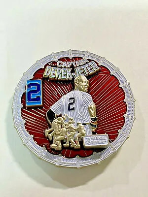 $11.95 • Buy 1 X DEREK JETER Yankees Captain #2 Retired NY MLB Baseball New York  Coin