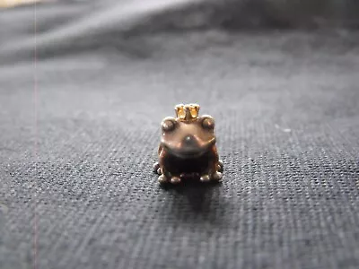 Pandora Charm Frog / Toad With A Gold Crown S926 ALE  • £5