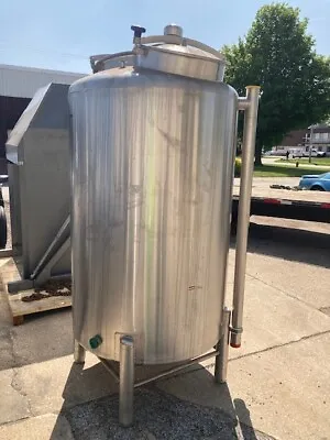 1250 Liter Stainless Steel Tank Two Top Manways On Legs • $2450