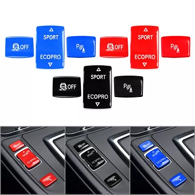 3 Pcs Gear Shift Button Trim For BMW F20 F21 F22 F23 F30 F31 F34 F32 F33 F36 • $35.15