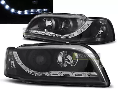 Ajovalot LED DRL Etsi For Volvo S40 V40 96-00 Daylight Black LPVO06WL XINO US • $358.99