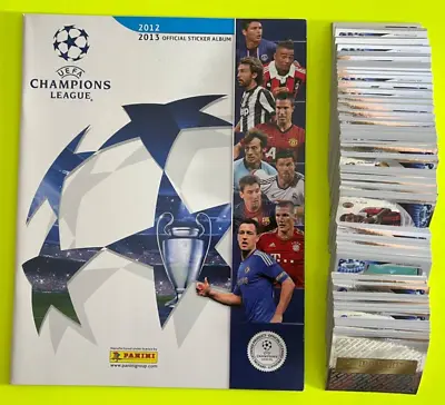 Panini Champions League 2013 Rare 535 Different Loose Stickers + Empty Album • $49.99
