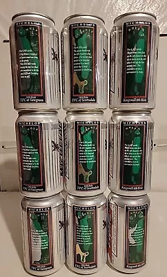 Michelob Light Beer 12oz Can Lot With Golf Courses Sawgrass Kingsmill Scottsdale • $6