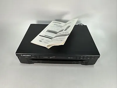 Mitsubishi HS-G10 VHS VCR Player Tape Recorder 4 Head HiFi Stereo System • $29.99