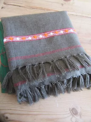 Shafi Shawl  Kashmiri Embroidery Indian Shawl  Pashmina Wrap/Lightweight Blanket • £49.95