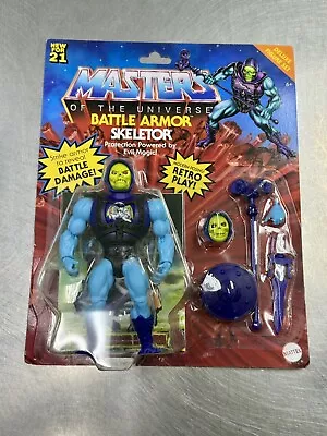 2021 Masters Of The Universe •Battle Armor Skeletor• • $18