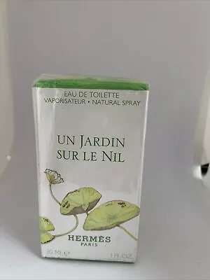 Hermes Un Jardin Sur Le Nil Eau De Toilette Spray 1.0 Oz New In Box SEALED • $47.77