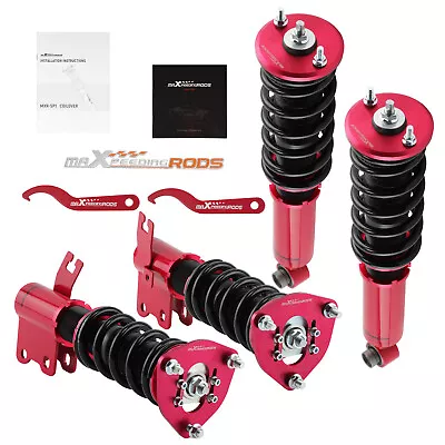 Set(4) Lowering Coilovers For Nissan S13 240SX 89-94 Suspension Kit Adj. Height • $315.07