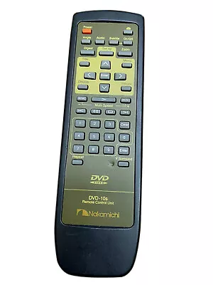 Original Nakamichi DVD Player Remote Control DVD-10s • $36.98