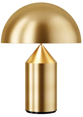 Table Lamp Oluce Atollo 239 OR Gold - H 50 Cm 220V Plug EU Vico Magistretti • $1305