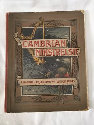 Cambrian Minstrelsie Vol 5 National Collection Of Welsh Songs Wales Music Book • £18