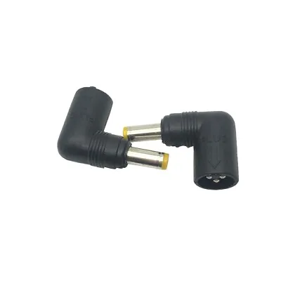 1Pc 5.5 X 2.5 Mm Male To 3Pin Male DC Power Connector Adapter Laptop Computer • $1.99