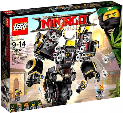 LEGO Quake Mech 70632 From The Ninjago Movie - Box In Good Shape NISB RARE! • $229.95