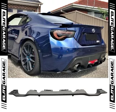 Rear Bumper Under Spoiler Diffuser For Toyota 86 Subaru BRZ GT86 GTS STI  • $179