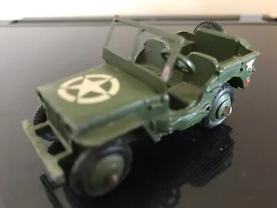 £29.50 • Buy Vintage Model Dinky Toys US Military Army Jeep No 153a