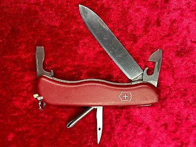 Victorinox Adventurer Red Large Swiss Army Knife  111mm 2 Layers Slide Lock(T50) • $39.98