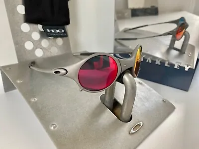 VINTAGE  BEATIFUL Extremely RARE MINT OAKLEY MARS / Ruby Iridium  # M021852 • $1250