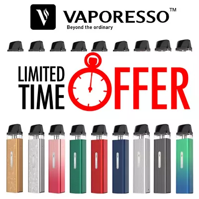 Vaporesso XROS Mini Pod Kit Starter Vape 1000mAh E-Cig 2ML 16W Same Day Dispatch • £9.23