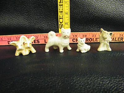 Vintage Miniature Assorted Breeds Dog Figures • $6.95