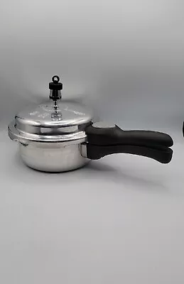 Aluminum Pressure Cooker 2L Sivanesan Co. Premier Netraa Deluxe Made In India • $29.99