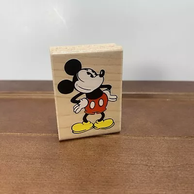 Rubber Stampede Classic Mickey Mouse Disney 374D Wood Rubber Stamp • $9.99