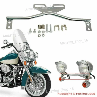 $31.12 • Buy NEW Turn Signal Light Bar Bracket For Yamaha V Star 650 950 1100 1300 XVS Custom