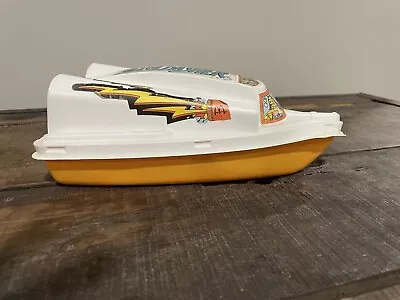 McDONALDS Happy Meal Container 1983 SPLASH DASHER Boat Stickers Applied • $19.99