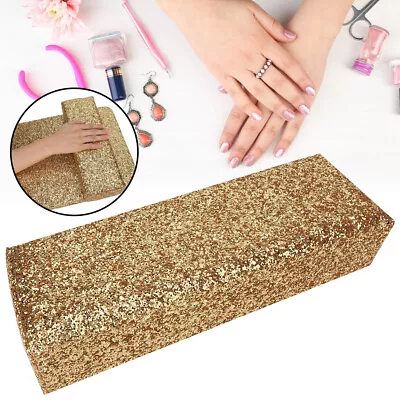 Environmental Protection Shinning Sequins Manicure Hand Holder Soft Nail • $18.04