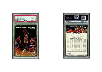 PSA 10 MAGIC JOHNSON 1992 SKYBOX Card #28 USA BASKETBALL • $6.50