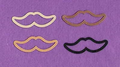 MUSTACHE #6 Die Cuts Scrapbook Cards • $1.50