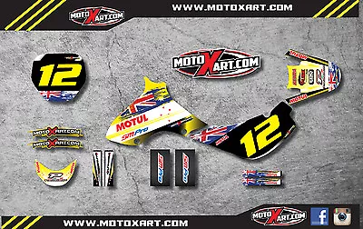 $179.90 • Buy Full Custom Graphics Kit -AUSSIE PRIDE - Suzuki JR 80  All Years Stickers Decals