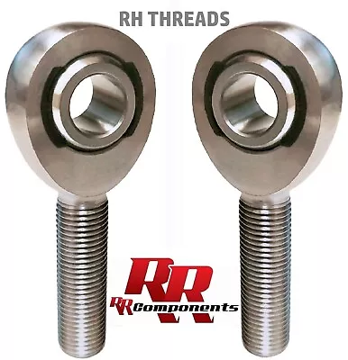 2RH 1/4  -28 Thread With A 1/4  Bore Chromoly Heim Joint Joint Rod End Ends • $9.50