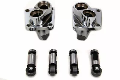$183.73 • Buy Chrome Tappet Block Lifter Kit For Harley Davidson By V-Twin