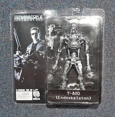 Terminator 2 Judgment Day T-800 Endoskeleton Action Figure New Neca • $60