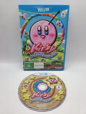 Kirby And The Rainbow Paintbrush Nintendo Wii U AUS PAL Game • $36.99