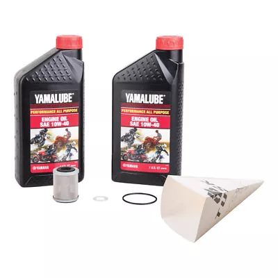 Tusk 4-Stroke Oil Change Kit  For Yamaha YZ400F 1998-1999 • $49.86