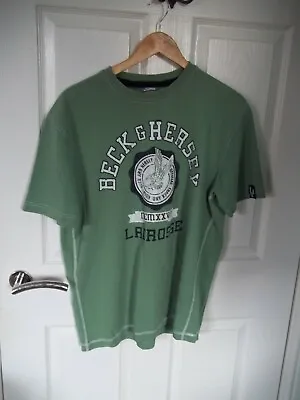 BECK & HERSEY T-SHIRT-size-L • £7