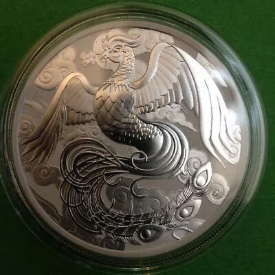 LIMITED EDITION 2022 1oz Australian Phoenix .9999 Silver Bu Coin In Capsule • £85